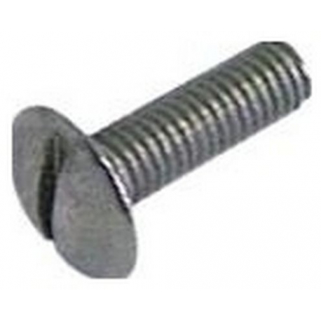 TORNILLO M5X10MM INOXIDABLE CABEZA Ã˜12.5MM POR 20PIEZAS - TIQ3494