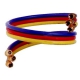 KIT 3 FLEXIBLES 150CM R134A 1/4` CON VALVULAS Y JUNTA TEFLON