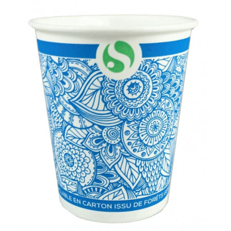 CUBILETES CARTON COULEUR MANUEL/VENDING 6 OZ 18CL X 2700 UNIT - I05658