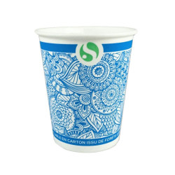 CUBILETES CARTON COULEUR MANUEL/VENDING 6 OZ 18CL X 54000 UNI
