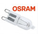 LAMPE HALOGENE OSRAM G9 40W 230V TMAXI 300°C - TIQ10285