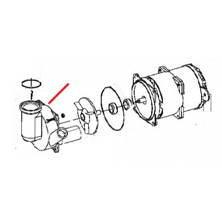 COUVERCLE DE PROTECTION POMPE ORIGINE DIHR - QUQ6951