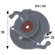 GREY CLAMP FLANGE - IQN195