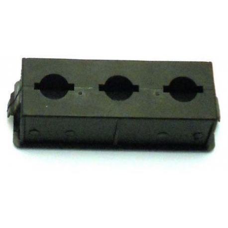 SOPORTE CUADRADA TRIPLE NEGRO - QUQ6967