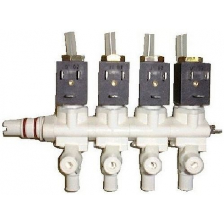 BLOCK-4-SOLENOID ERA 2SENDER 6W 24V AC 50-60HZ INPUT - IQN251