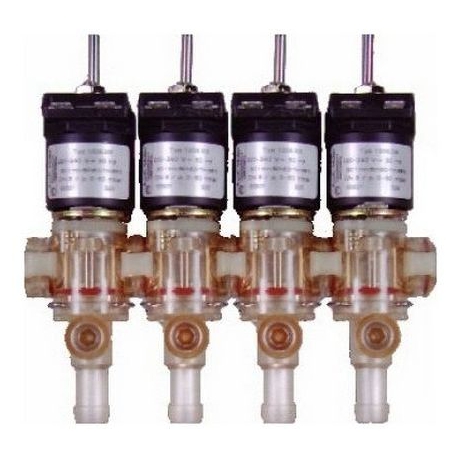 RAMPE DI 4 ELECTROVALVOLAS 24VCC TIPO 82552 -ENTREE SINISTRA - IQN3