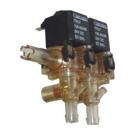 BLOCK-2-SOLENOID COMPONENTI 3SENDER 230V AC 50HZ INPUT 12MM - IQN358