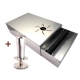 LOT DE 1 RECIPIENTES A MARC ACERO INOXIDABLE DEBAJO - IQ7207