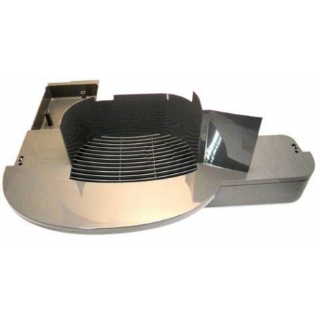 LAVABO CON REJILLAS BRIO 250 PLATA - MQN422
