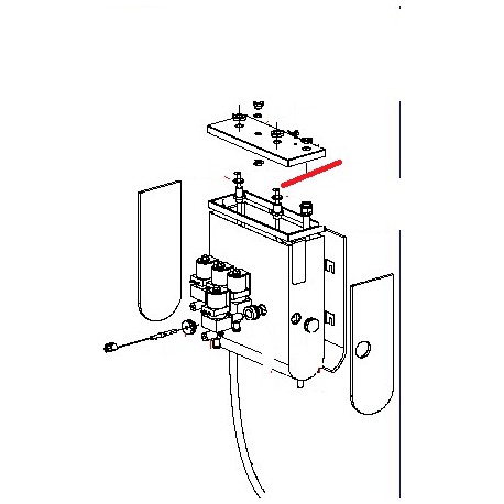 RESISTANCE CHAUDIERE 230V 2000W - FRQ8710