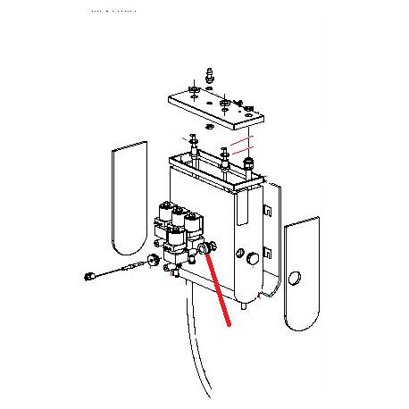 PASSE-TUBE ELECTROVALVULAS CALDERA - FRQ8725