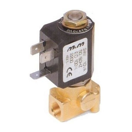 SOLENOID 2/2 G1/8 24VAC BRASS -Ã˜1.5 - IQN662