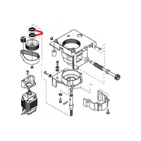 ROULEMENT RTP 608-2Z ORIGINE SAECO - FRQ8805