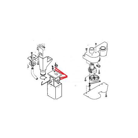 SERRURE ORIGINE SAECO - FRQ8804