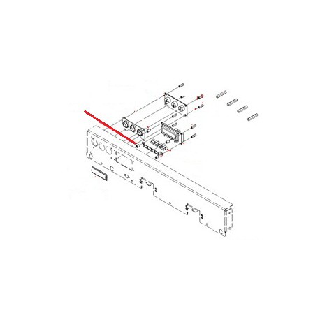 DAR ESPACIO 6X4 H:10MM NYLON ORIGEN - FQ7505