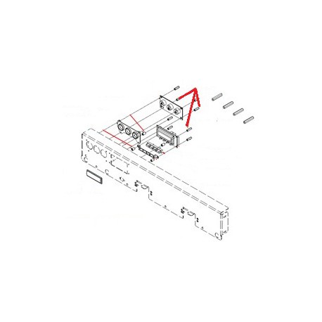 ESPACEUR EXAGONAL 6 M3 H:20MM ORIGINE SIMONELLI - FQ7506