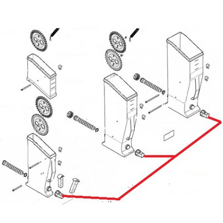 CONDUIT POUDRES DROIT - MQN6569