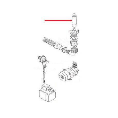 TROP-PLEIN LC5 H:170MM Ã˜40MM ORIGINE LASA - TIQ10136