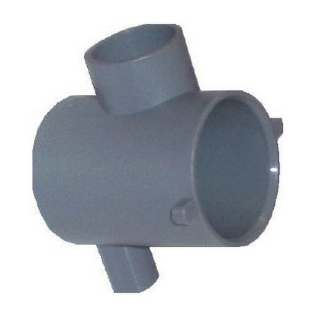 CORPO MESCOLATORE 12MM POLYPR. GRIGIO - IQN838