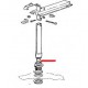 JOINT DE BRAS DE LAVAGE/PRELAVAGE N & S