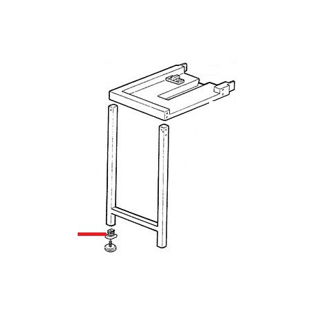 BOUCHON 40X40X1 - PQQ253