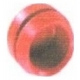 WITTENBORG RED SILICONE PLUG FOR OVERFLOW PIPE