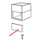 SUPPORT DE PIED DE CAOUTCHOUC 60X10 - PQQ362