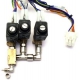 BLOCK-3-SOLENOID INPUT 2X4 MOUNTING SCREW 2WAYS 230-240V AC - NR0710