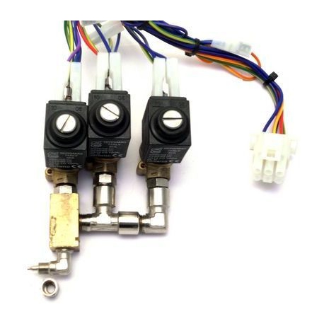 BLOQUE-3-ELECTROVALVULAS ENTRADA 2X4 MONTAJE TORNILLOS 2VIAS - NR0710