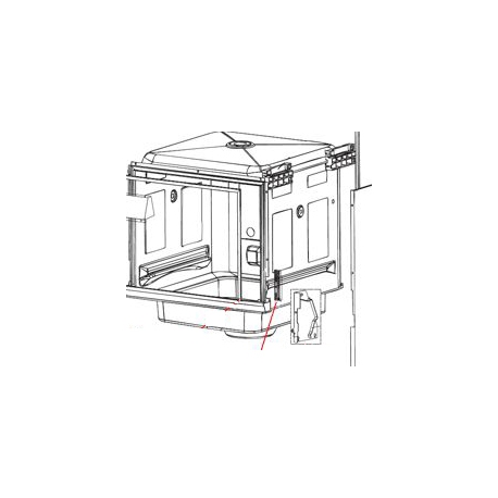 BUTEE DE TIGE DE PORTE LA50 ORIGINE ITW - PYQ661