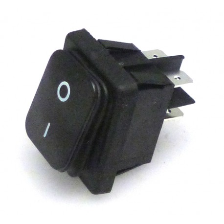 INTERRUPTOR NEGRO ESTANCO 250V 20A - TIQ8250