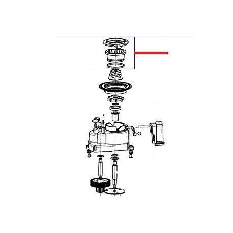 MEULE SUPERIEURE COMPLETI - EQN7050