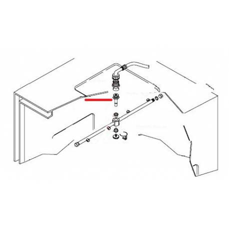 KRUD1032ENT ARM OF RINSING C320/327/C426 ORIGIN - XEHQ6586