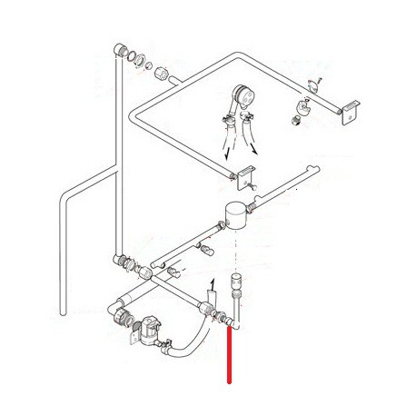 DISTANZIALE COLONNA 031 15X6X13 7824 - TIQ10266