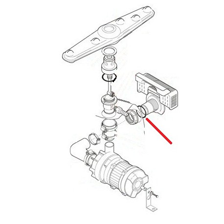 JOINT OR DE COLONNE DE LAVAGE SRMR 4125 ORIGINE LAMBER - TIQ10280