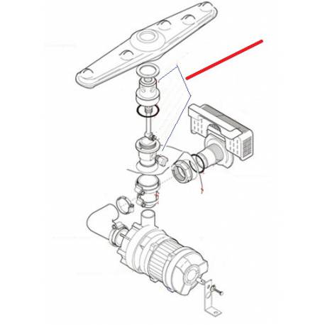 GROUPE COLONNE DE LAVAGE LB VST ORIGINE LAMBER - TIQ10209