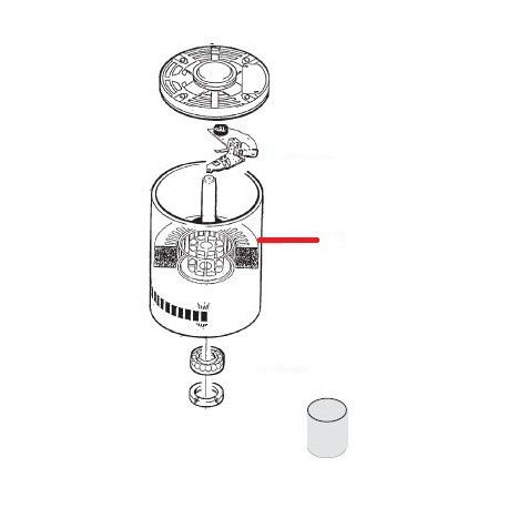 MOTOR ONLY ND/TDE/FME 230V - FPQ961