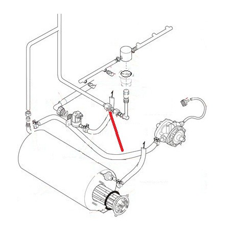 PERNO A ROTELLA PER MANIGLIA PT850 - TIQ10234