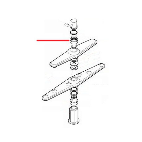 COLUMN VON WASCHEN INTERNE F92 F85 - TIQ10361