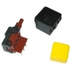 INTERRUPTEUR LIGNE CARRE JAUNE ORIGINE SILANOS - FVYQ7252