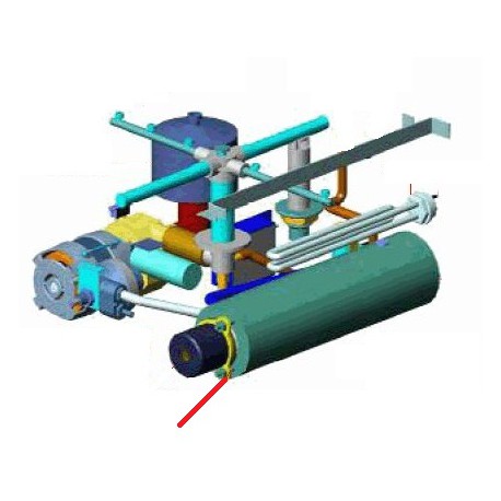 BRIDA PARA RESISTENCIA DE CALDERA - TIQ10300