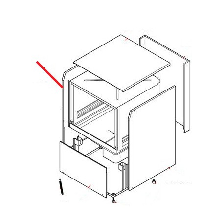 PANNEAU LATERAL N50 GAUCHE ORIGINE SILANOS - FVYQ6710