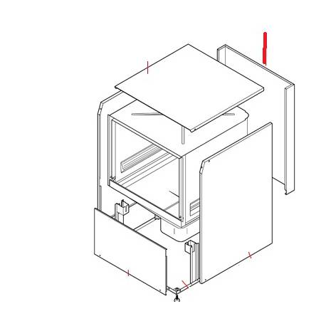 PANNEAU POST N45 ORIGINE SILANOS - FVYQ6616