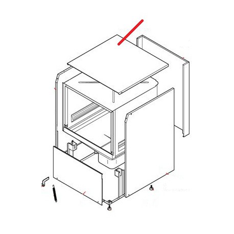 PANNEL SUP N50/N90 GENUINE SILANOS