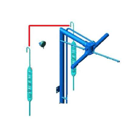 MOLLA DI COPERCHIO PER TURBO1500 - TIQ10321