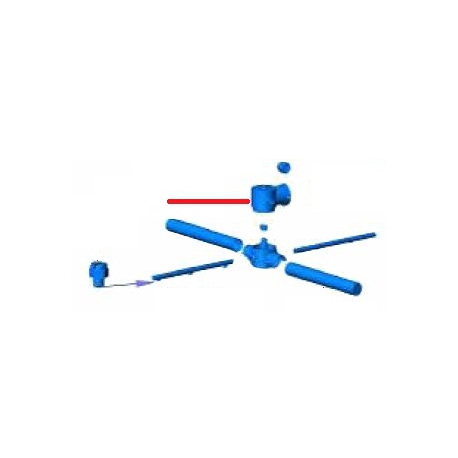 SUPPORTO LAVAGGIO/RISCIACQUO PER TURBO 1500 - TIQ10337