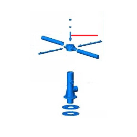 EJES ACERO INOXIDABLE DIAM20 M8 TURBO 1500 - TIQ10333