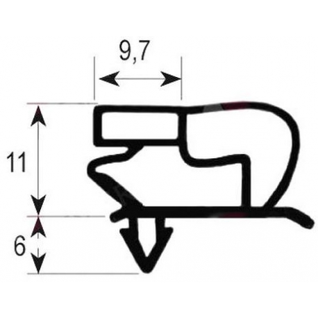 JOINT DE PORTE BC05LT 685X425 - SBQ6035