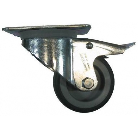 ROUE D80MM AVEC FREIN ORIGINE - BYQ654