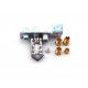 PILOT LIGHT POLIDORO 3 FLAMES MIT FITTINGS UND OHNE DUSE